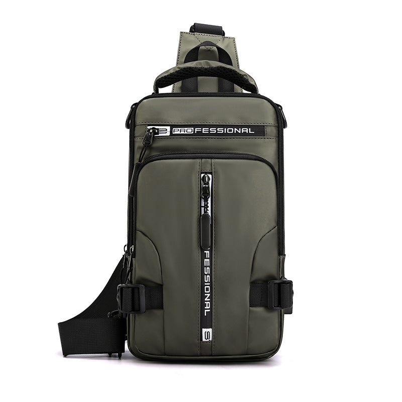 Multifunctional Crossbody Shoulder Bag - Waterproof Tactical Chest Pack