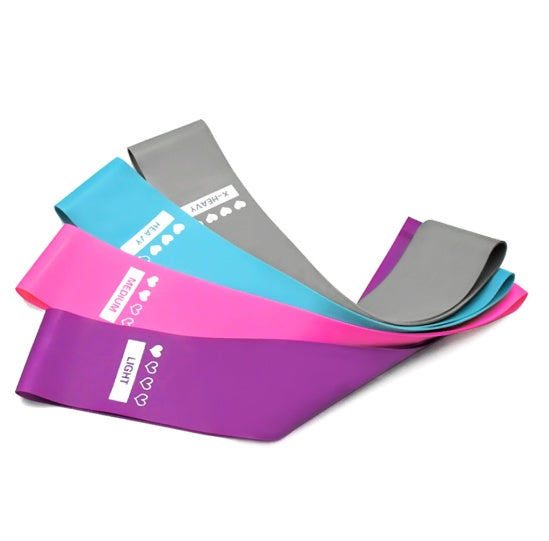 MUVIXUS™ Anti-Snap Resistance Band – Non-Slip Fitness Loop for Glutes & Strength
