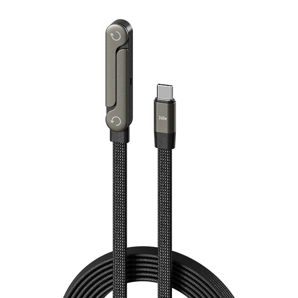 FlexCharge™ 2-in-1 Foldable Stand & Fast Charging Cable