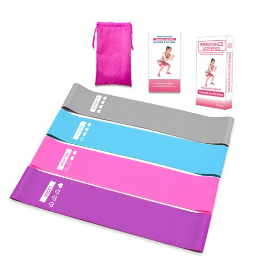 MUVIXUS™ Anti-Snap Resistance Band – Non-Slip Fitness Loop for Glutes & Strength