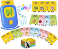 MUVIXUS™ DigiTalk - Talking Flash Cards,Kids Toddler Flash Cards With 224 Sight Words,Montessori Toys,Autism Sensory Toys,Speech Therapy Toys,Learning Educational Gifts For Age 1 2 3 4 5 Years Old Boys And Girls