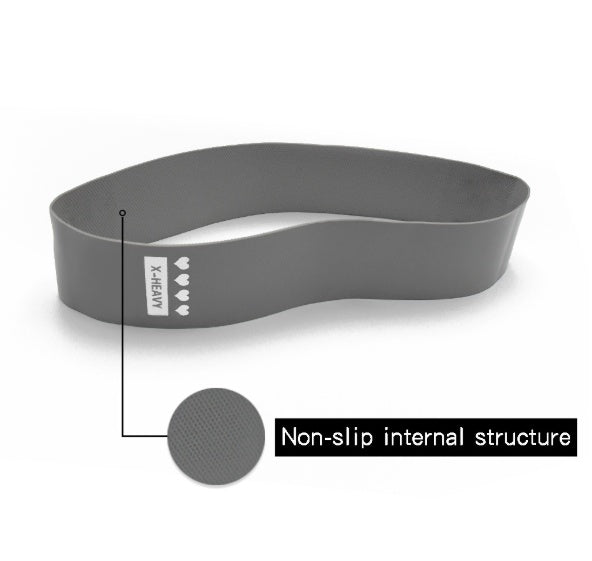 MUVIXUS™ Anti-Snap Resistance Band – Non-Slip Fitness Loop for Glutes & Strength