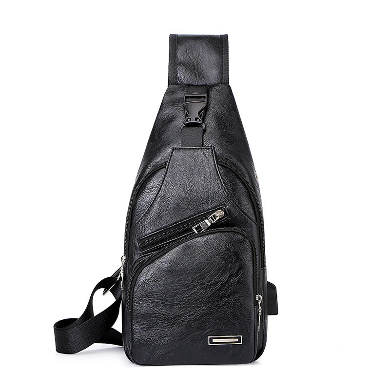MUVIXUS™ Nomad - Anti-Theft USB Charging Sling Bag