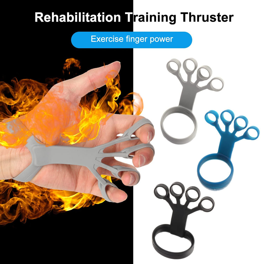 Silicone Finger Stretcher & Grip Strength Trainer - 3 Resistance Levels