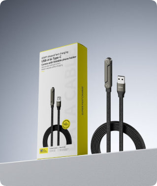 FlexCharge™ 2-in-1 Foldable Stand & Fast Charging Cable