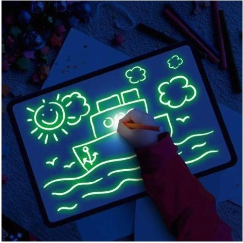 Muvixus™ - Educational Glow Drawing Pad  -  A3,A4 and A5 Edition