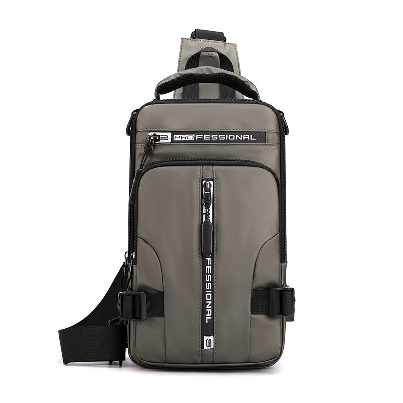 Multifunctional Crossbody Shoulder Bag - Waterproof Tactical Chest Pack